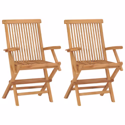 VidaXL 315443, Terrazzo, Teak, 42 cm, 45 cm, 66 cm
