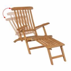 VidaXL 315376 sedia da esterno Terrazzo Teak - Vista aggiuntiva 5