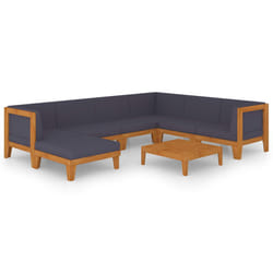 VidaXL 3058125 set mobili da esterno