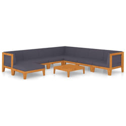 VidaXL 3058133 set mobili da esterno