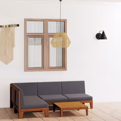 VidaXL 3058145 set mobili da esterno