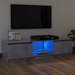 Caratterizzato da un design di tendenza e pratico, questo mobile porta TV con LED diventerà il punto focale di qualsiasi stan ...
