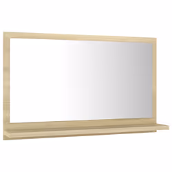 Specchio da Bagno Rovere Sonoma 60x10,5x37 cm Legno Multistratocod mxl 97462 - Vista aggiuntiva 3