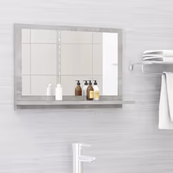 Aggiungete un tocco di bellezza al vostro bagno con questo specchio, che aggiunge uno stile contemporaneo a qualsiasi stanza! ...