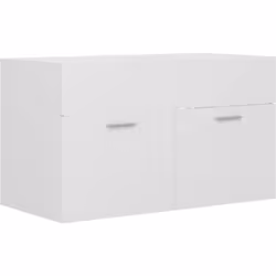 Con questo mobiletto per lavabo, potete creare ulteriore spazio di stoccaggio per il vostro bagno con un aspetto ordinato e s ...