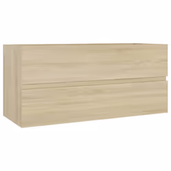 vidaXL Mobile Lavabo Rovere Sonoma 100x38,5x45 cm Legno Multistrato - Vista aggiuntiva 2