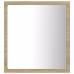 vidaXL Specchio da Bagno LED Rovere Sonoma 40x8,5x37 cm in Acrilico - Vista aggiuntiva 3