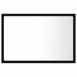 Specchio da Bagno a LED Nero 60x8,5x37 cm in Acrilicocod mxl 130104 - Vista aggiuntiva 3