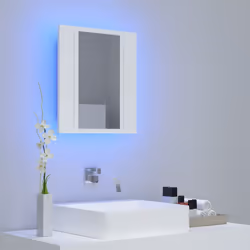 Specchio da Bagno con LED Bianco 40x12x45 cm in Acrilicocod mxl 121074 - Vista aggiuntiva 3