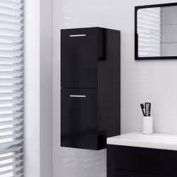 Questo mobile da bagno, dotato di ampio spazio di stoccaggio, è un'ottima aggiunta al vostro bagno, aggiungendo un aspetto or ...