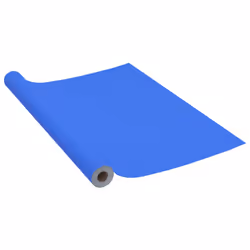 vidaXL Pellicola Autoadesiva per Mobili Blu Lucido 500x90 cm in PVC - Vista aggiuntiva 2