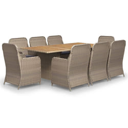 VidaXL 3059470 set mobili da esterno