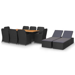 VidaXL 3059476 set mobili da esterno
