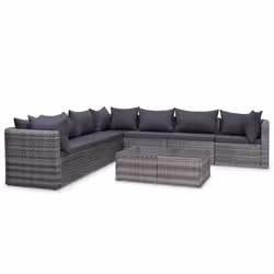 VidaXL 3059488 set mobili da esterno - Vista aggiuntiva 4