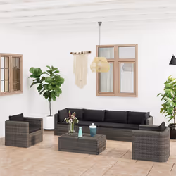 VidaXL 3059492 set mobili da esterno