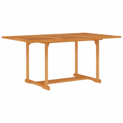 vidaXL Set da Pranzo da Giardino 7 pz in Legno Massello di Teak - Vista aggiuntiva 3