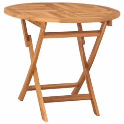vidaXL Set da Pranzo da Giardino 5 pz in Legno Massello di Teak - Vista aggiuntiva 3