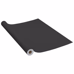 vidaXL Pellicole Autoadesive per Mobili 2 pz Nere 500x90 cm in PVC - Vista aggiuntiva 3