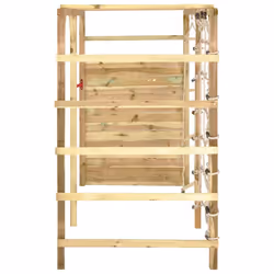 Struttura di Arrampicata 240x100x170cm Legno di Pino Impregnatocod mxl 130460 - Vista aggiuntiva 3
