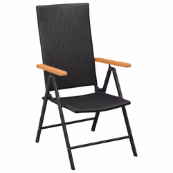 VidaXL 3060079 set mobili da esterno Nero, Marrone - Vista aggiuntiva 4