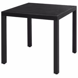 VidaXL 3060100 set mobili da esterno Nero - Vista aggiuntiva 3