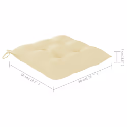 VidaXL 3060832 sedia da esterno Terrazzo Seduta imbottita Legno di acacia - Vista aggiuntiva 7