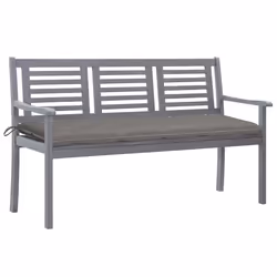 VidaXL 3061066, Grigio, Legno, 110 kg, Adulti e bambini, 1500 mm, 600 mm