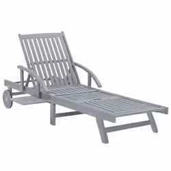 VidaXL 3061329 sedia da esterno Salone Seduta imbottita Legno di acacia Grigio - Vista aggiuntiva 5