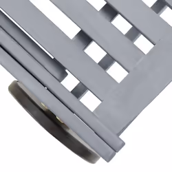 VidaXL 3061336 sedia da esterno Salone Seduta imbottita Legno di acacia Nero, Grigio - Vista aggiuntiva 7