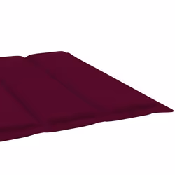 VidaXL 3061338 sedia da esterno Salone Seduta imbottita Legno di acacia Grigio, Rosso - Vista aggiuntiva 4