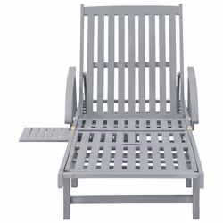VidaXL 3061340 sedia da esterno Salone Seduta imbottita Legno di acacia Verde, Grigio - Vista aggiuntiva 7