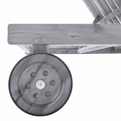 VidaXL 3061359 sedia da esterno Salone Seduta imbottita Legno di acacia Grigio - Vista aggiuntiva 4