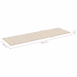 VidaXL 3061362 sedia da esterno Salone Seduta imbottita Legno di acacia Beige, Grigio - Vista aggiuntiva 7
