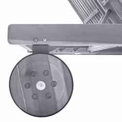 VidaXL 3061392 sedia da esterno Salone Seduta imbottita Legno di acacia Beige, Grigio - Vista aggiuntiva 4