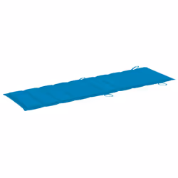 VidaXL 3061576 sedia da esterno Salone Seduta imbottita Legno di acacia Blu - Vista aggiuntiva 8