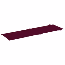VidaXL 3061581 sedia da esterno Salone Seduta imbottita Legno di acacia Rosso - Vista aggiuntiva 8