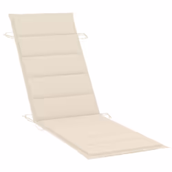 VidaXL 3061589 sedia da esterno Salone Seduta imbottita Legno di acacia Crema - Vista aggiuntiva 5