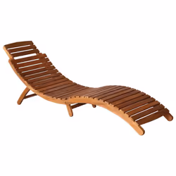 VidaXL 3061593 sedia da esterno Salone Seduta imbottita Legno di acacia Rosso