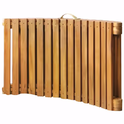 VidaXL 3061596 sedia da esterno Salone Seduta imbottita Legno di acacia Rosso - Vista aggiuntiva 4