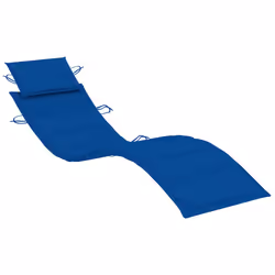 VidaXL 3061597 sedia da esterno Salone Seduta imbottita Legno di acacia Blu - Vista aggiuntiva 6