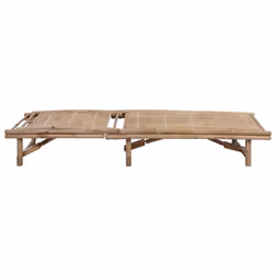 VidaXL 3061633 sedia da esterno Salone Seduta imbottita Bamboo Grigio - Vista aggiuntiva 4