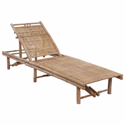 VidaXL 3061636 sedia da esterno Salone Seduta imbottita Bamboo Blu