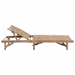 VidaXL 3061636 sedia da esterno Salone Seduta imbottita Bamboo Blu