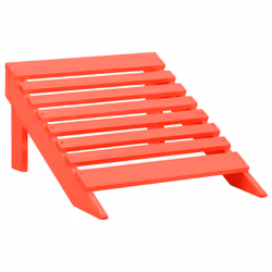 VidaXL 315863 sedia da esterno Terrazzo Seduta imbottita Legno di pino Rosso - Vista aggiuntiva 7