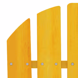 VidaXL 315874 sedia da esterno Legno Giallo - Vista aggiuntiva 5