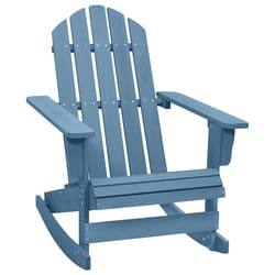VidaXL 315885 sedia da esterno Legno Blu