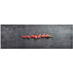 Vidaxl - Tappetino da Cucina Lavabile Peperoni 60x180 cm