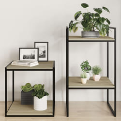 Ripiani per Libreria 4pz Rovere Sonoma 40x40x1,5cm Multistrato Vidaxl 450739