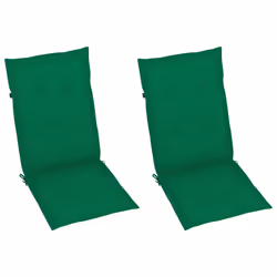 VidaXL 3062381 sedia da esterno Terrazzo Seduta imbottita Teak Verde - Vista aggiuntiva 6