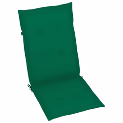 VidaXL 3062381 sedia da esterno Terrazzo Seduta imbottita Teak Verde - Vista aggiuntiva 7